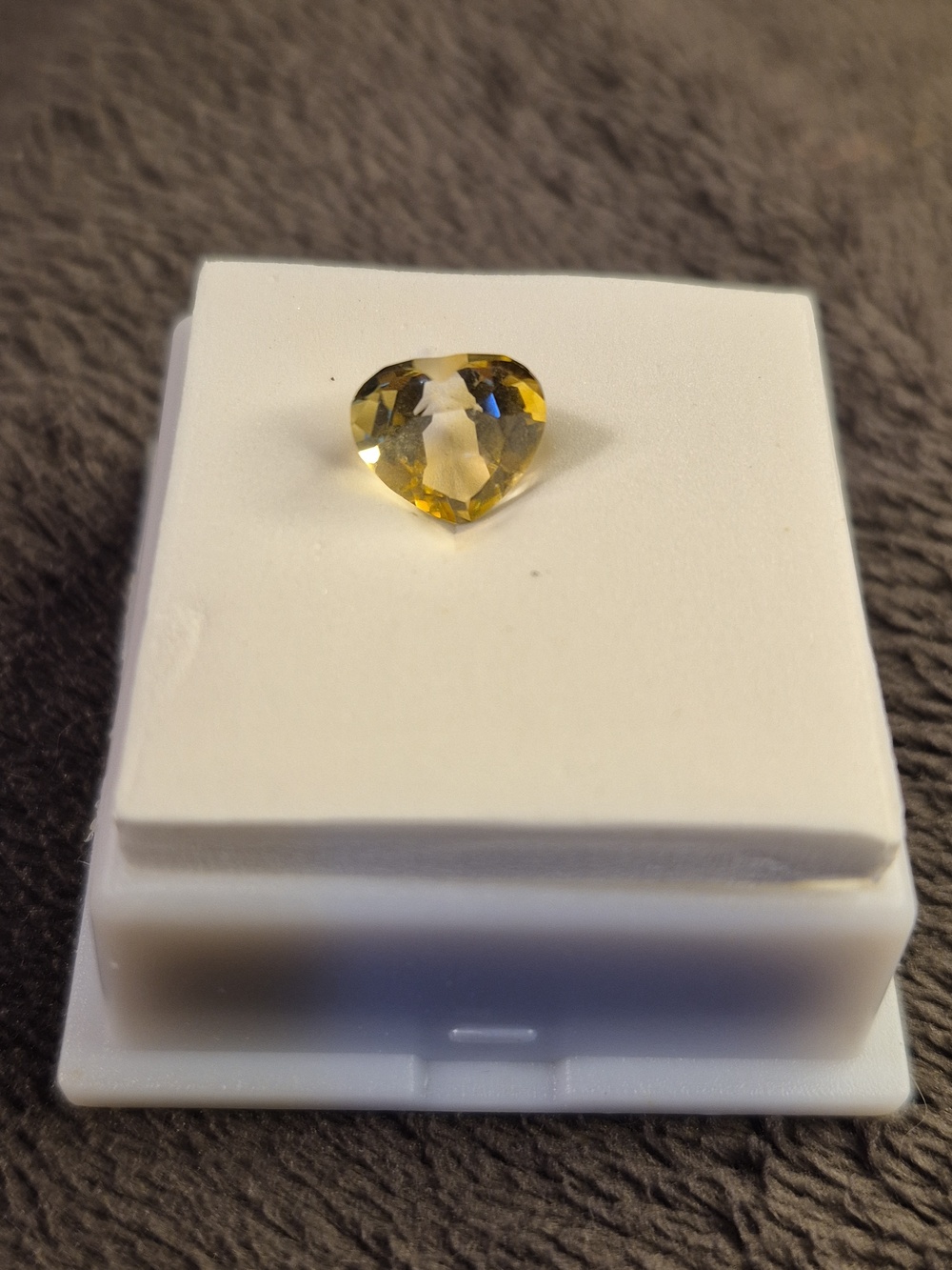 Moonshadow Topaz 2.3ct heart 9mm
